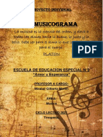 Proyecto Actividades Musicales