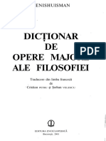Dictionar de Opere Majore Ale Filosofiei