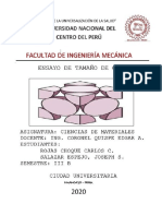 Ensayo de Estructura Cristalina