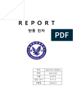 탄동 진자 REPORT