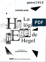 NOËL, GEORGES - La Lógica de Hegel (OCR) (Por Ganz1912)