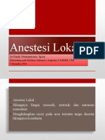 Anestesi Lokal