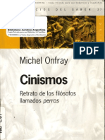 Michel Onfray - Cinismos Retrato de Los Filósofos Llamados Perros