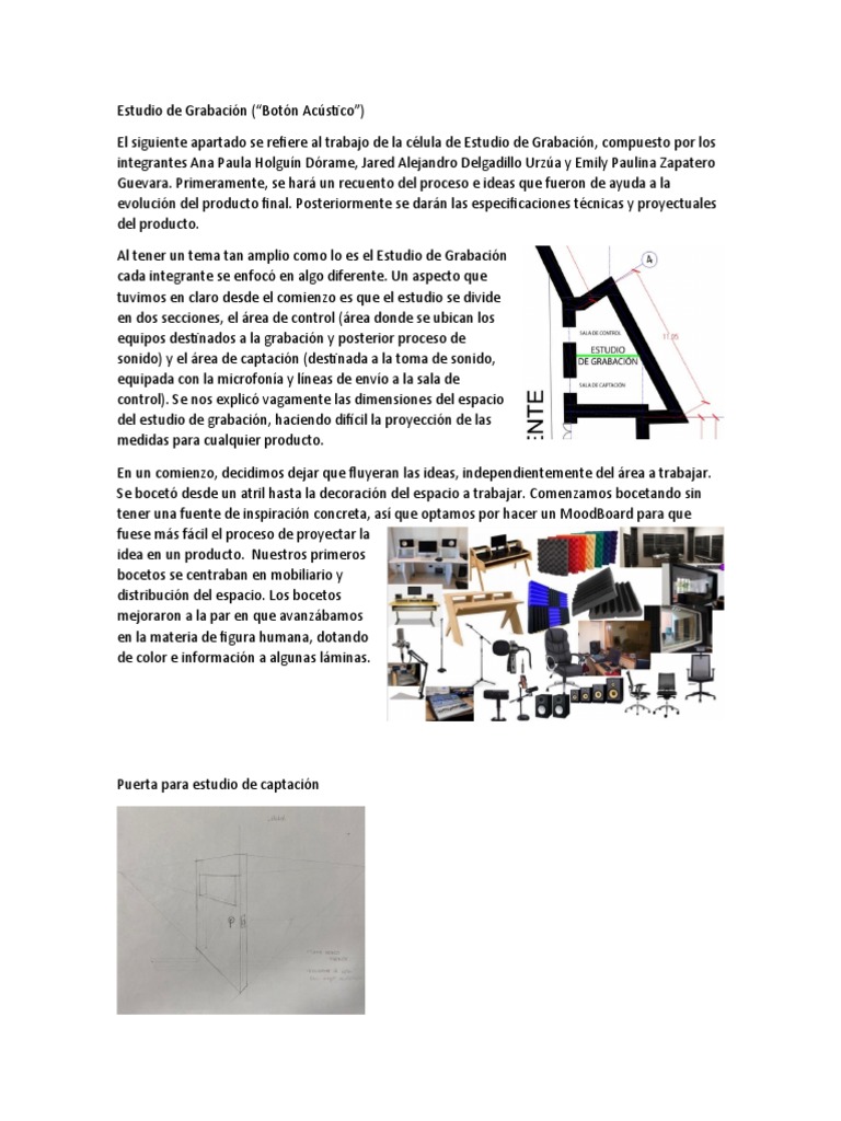 Estudio de Grabacion | PDF | Color
