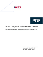 Project Design and Implementation Process