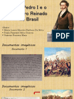 Alunos e análise da carta de D. Pedro I para seu filho D. Pedro II