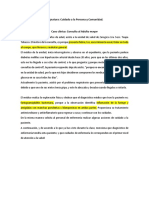 CASO - CLÍNICO - Cuidado A La Persona y Comunidad