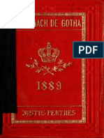 Almanach de Gotha - 1889 OCR