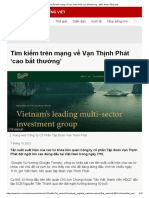 Tìm kiếm trên mạng về Vạn Thịnh Phát ‘cao bất thường’ - BBC News Tiếng Việt