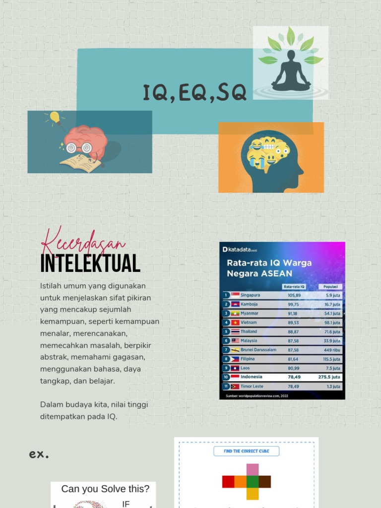 Iq, Eq, SQ | PDF