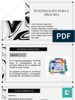 Investigación Pura y Aplicada