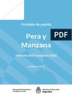 2021 年报告和 2022 年预览 2022 年 9 月 梨果树梨和苹果 perasymanzanas-sep2022-1