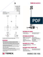 Especificaciones: Torre de Luz RL 4