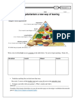 Vegeterians VS Veggies English Activity-Gloria Revuelta. Secondary Level 10-2020