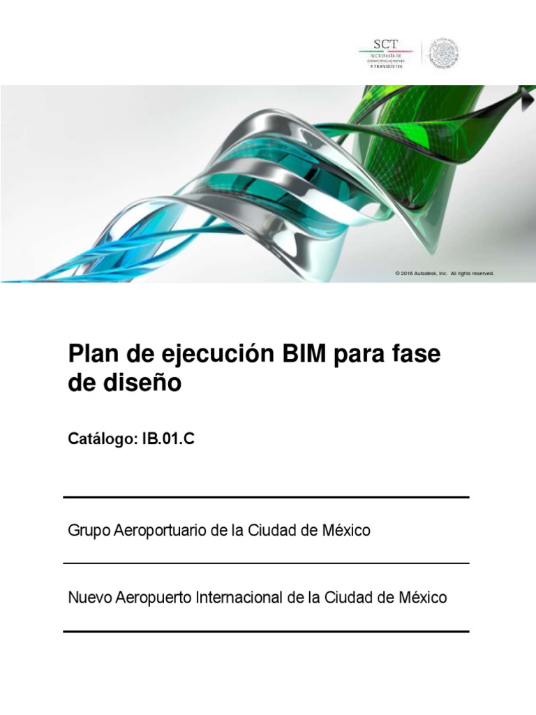 IB - 01 - C Plan de Ejecucion BIM para Fase de Diseno v2 | PDF ...