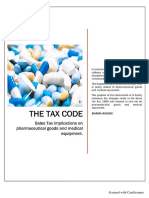Sales Tax Implications On Pharmaceutical