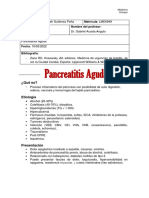 Pancreatitis Aguda, Sangrado TD Alto y Bajo - Urgencias