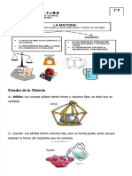 La Materia Estados de La Materia 