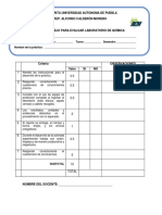 Lista de Cotejo Quím. I 2022