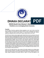 Dhaka Declaration by Swan