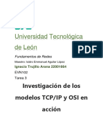 Investigación de Los Modelos TCP IP y OSI en Acción