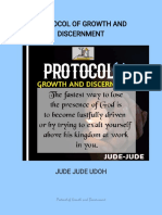 PROTOCOL OF GROWTH AND DISCERNMENT by Jude Jude Udoh
