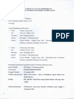 CTH Surat Pernyataan Dan Permohonan