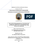 Estructura Del Informe Final