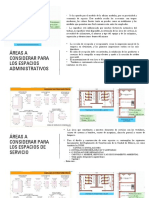 Áreas A Considerar para Los Espacios Administrativos