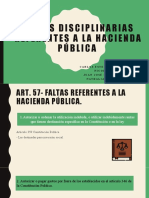 Derecho Disciplinario. Ley 1952. Art 57.