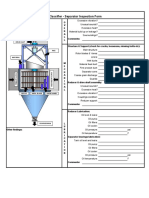 Classifier - Separator Inspection Form