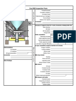 Coal Mill Inspection Form