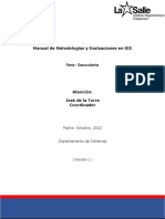 Manual de Creacion de Metodología y Evaluaciones