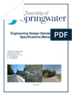 Township of Springwater Engineering Standards March 2019