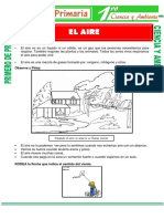 El Aire para Primero de Primaria