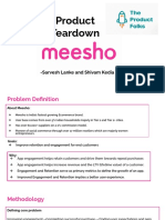 Meesho Teardown Deck 