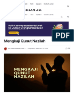 Mengkaji Qunut Nazilah