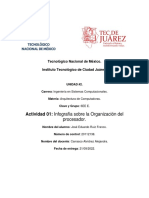 Actividad 01 - Infografía Sobre La Organización Del Procesador - RuizFranco