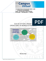 Operaciones Moneda Extranjera. Guía Estudio Unidad I