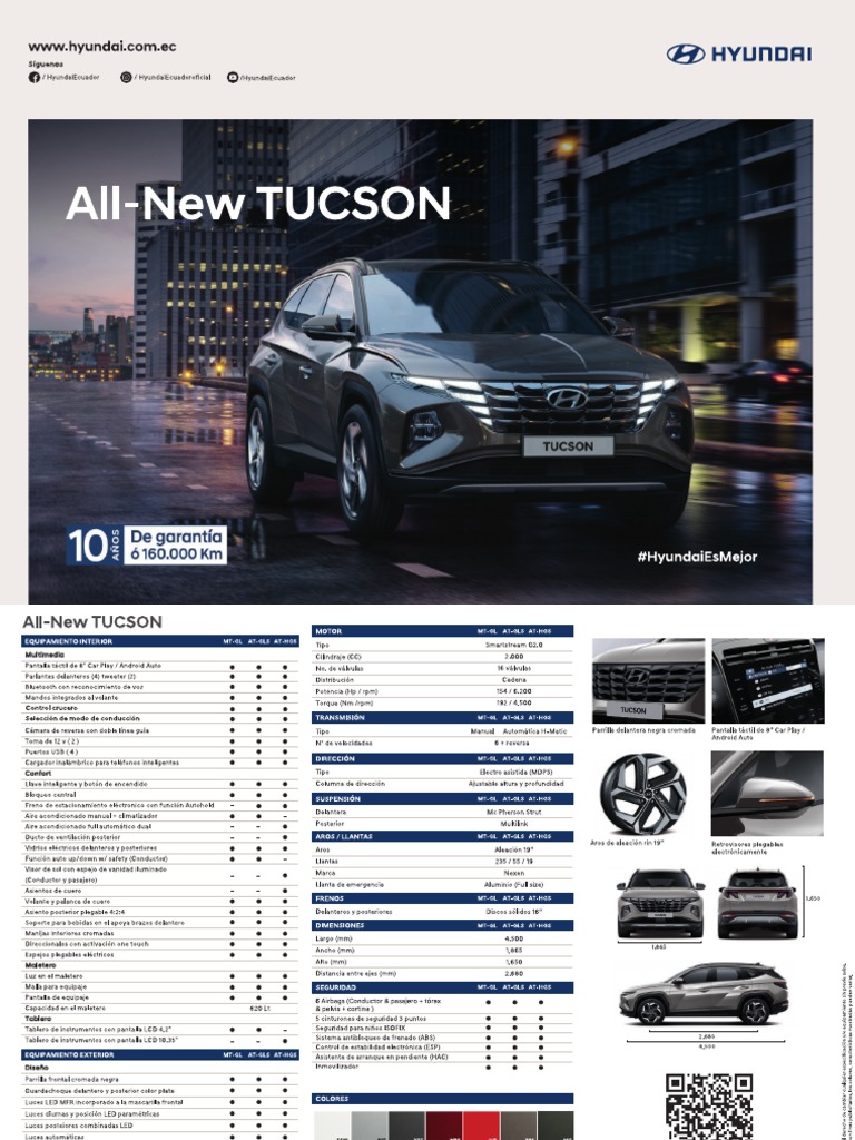 Nuevo Tucson Ficha Tecnica.8ea68457 PDF