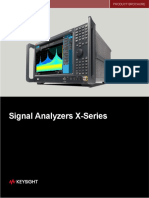 Signal Analyzers X-Series