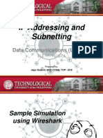 Lecture 6 - IP Addressing and Subnetting