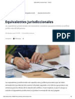 Equivalentes Jurisdiccionales - TodoLex