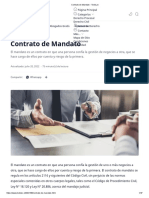 Contrato de Mandato - TodoLex