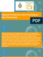 Sejarah Pemikiran Atas Perempuan Dan Feminisme