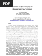 A importância do cadastro urbano para fins