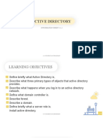 3.1.2 Install Active Directory Presentation