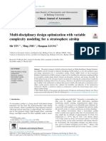 Multi-disciplinary Design Optimization of Stratosphere Airships Using Variable Complexity Modeling