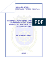 NORMAM 14 - DPC Mod4