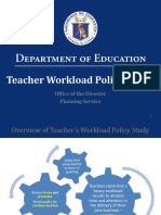 DepEd Teacher's Workload Policy Study